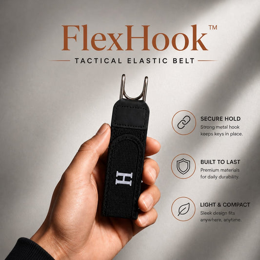 FlexHook™ Tactical Elastic Belt (2 piece)