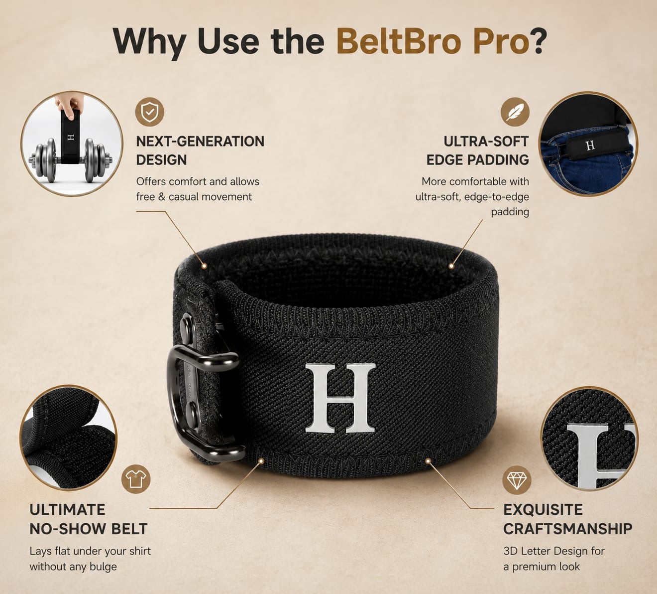 FlexHook™ Tactical Elastic Belt (2 piece)