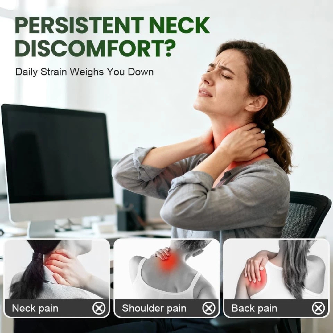 Brumli heated neck massager