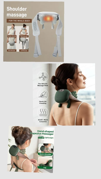 Brumli heated neck massager