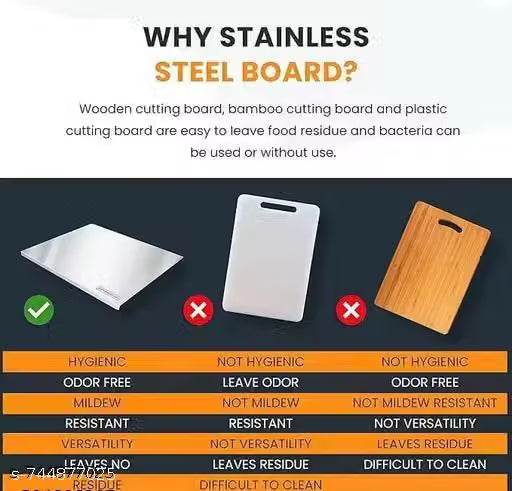 Stainless Steel Chopping Board