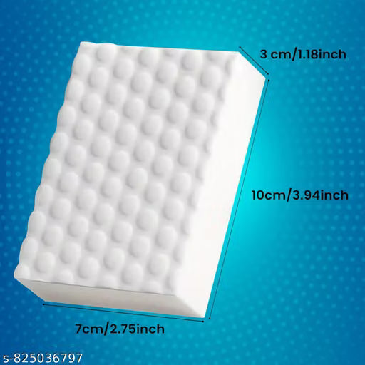 Kitchen Magic Cleaning Sponge (Pack of 3)| Heavy Duty Melamine Eraser Pad |